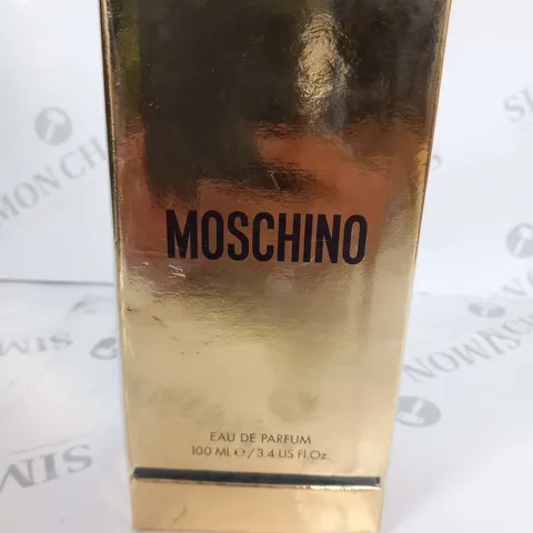 BOXED AND SEALED MOSCHINO FRESH GOLD EAU DE PARFUM 100ML SPRAY