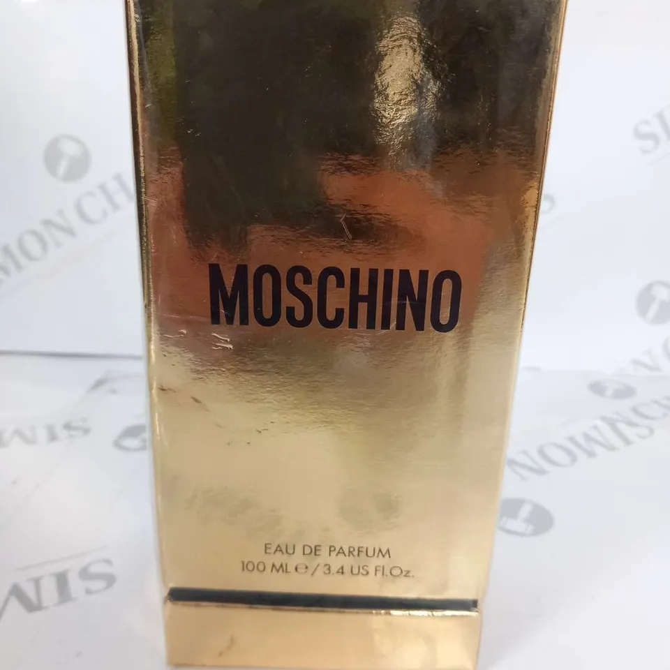 BOXED AND SEALED MOSCHINO FRESH GOLD EAU DE PARFUM 100ML SPRAY