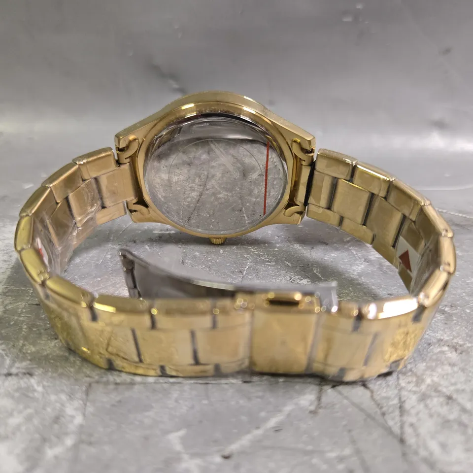 GUESS DIAMANTE GOLDEN WRIST WATCH