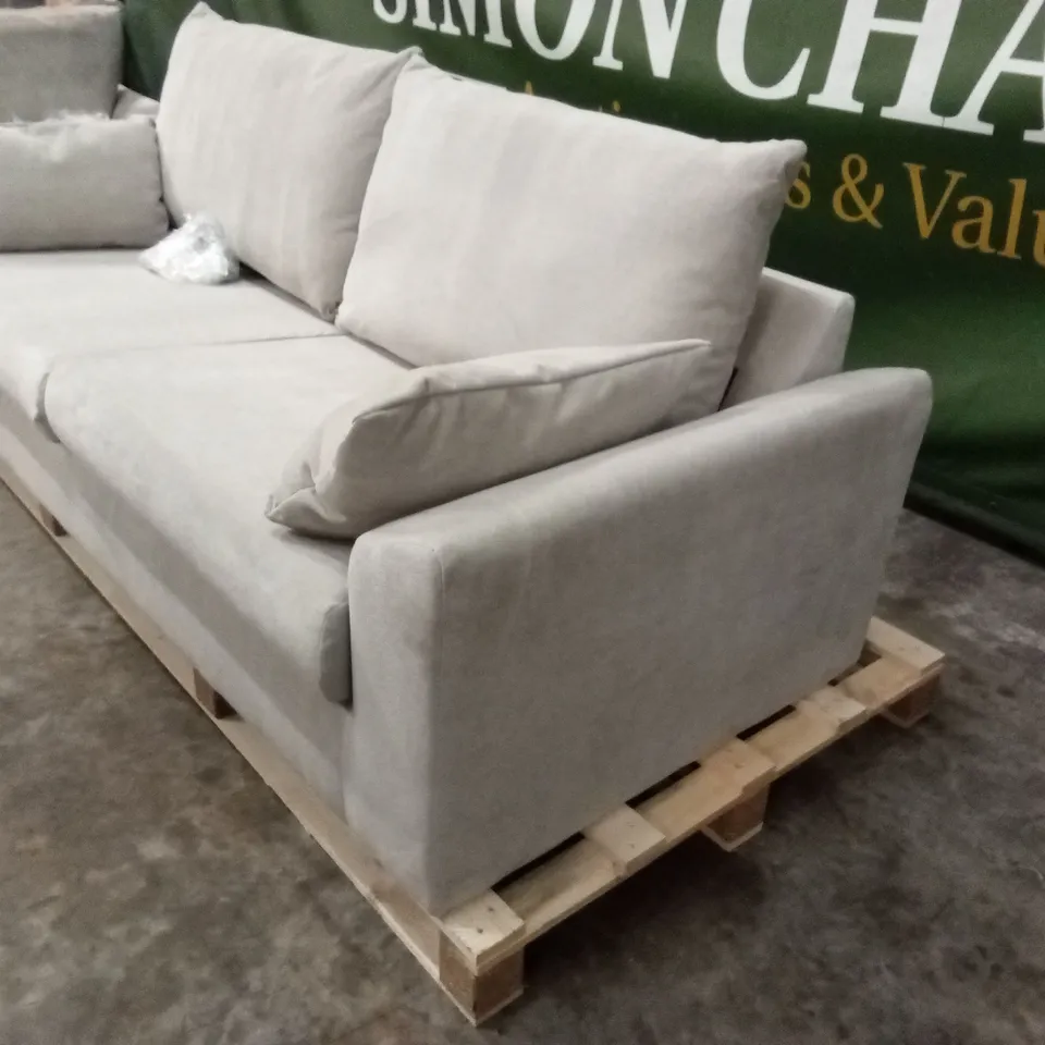 BARCELONA 3 SEATER SOFA - NATURAL RRP £629
