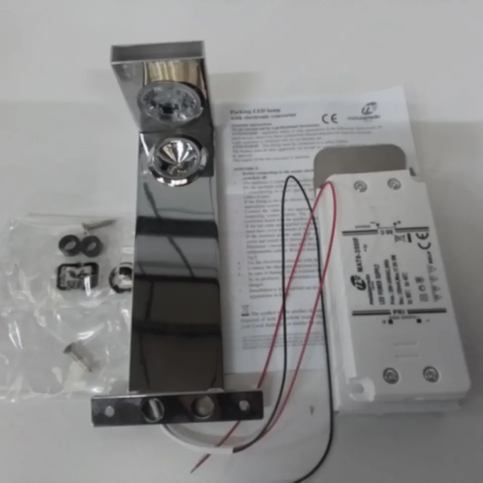 BOXED CALYPSO ARAL OVERLIGHT NATURAL LIGHT LED IN POLISHED CHROME