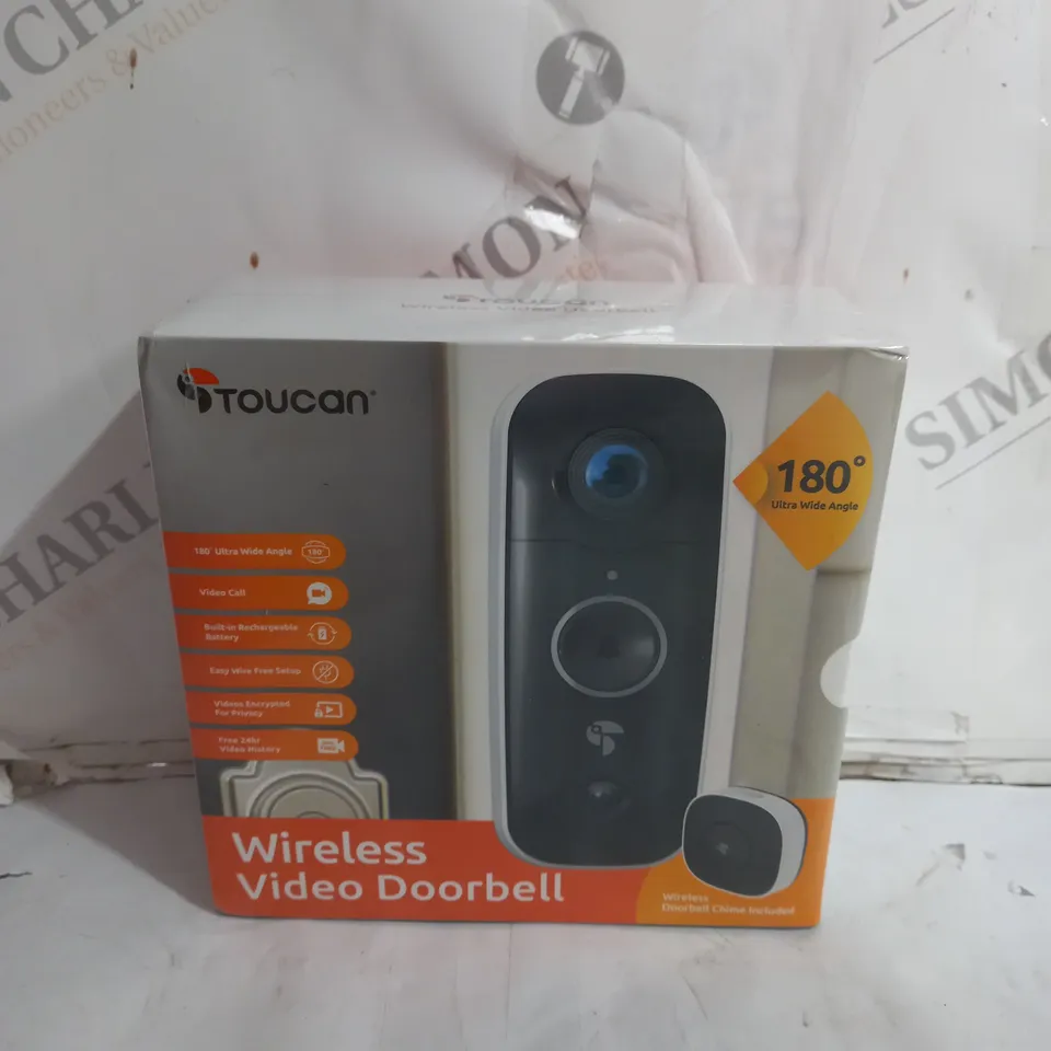 TOUCAN WIRELESS VIDEO DOORBELL