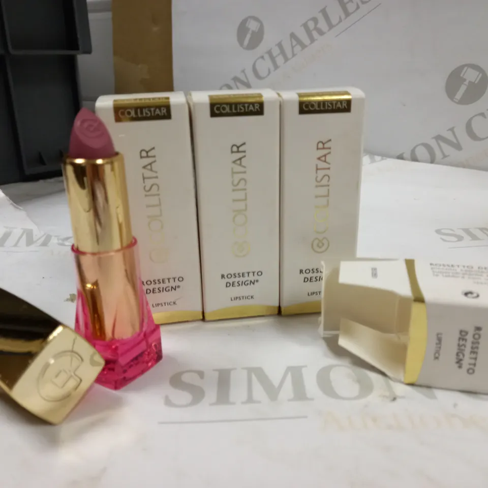 COLLISTAR ROSETTO DESIGN LIPSTICK IN 4 LAVANDA  x4