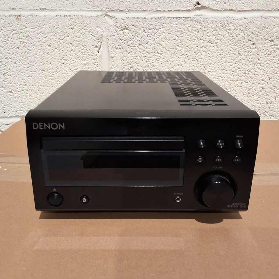 BOXED DENON CD RECEIVER - RC-M41DAB