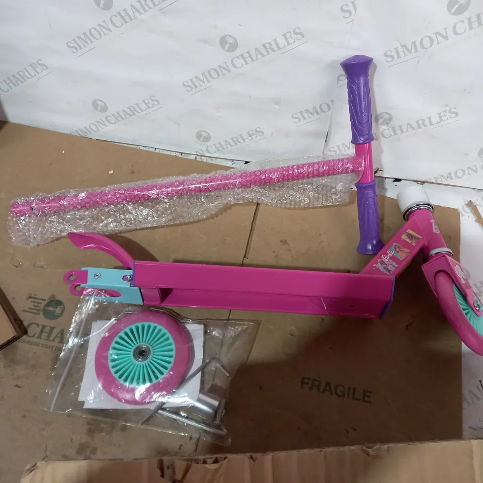 BARBIE FIXED INLINE MERMAID SCOOTER RRP £44