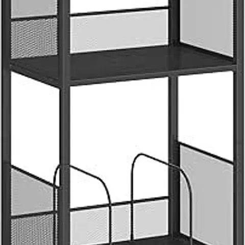 BOXED VASAGLE RECORD PLAYER STAND 3 TIER SIDE TABLE