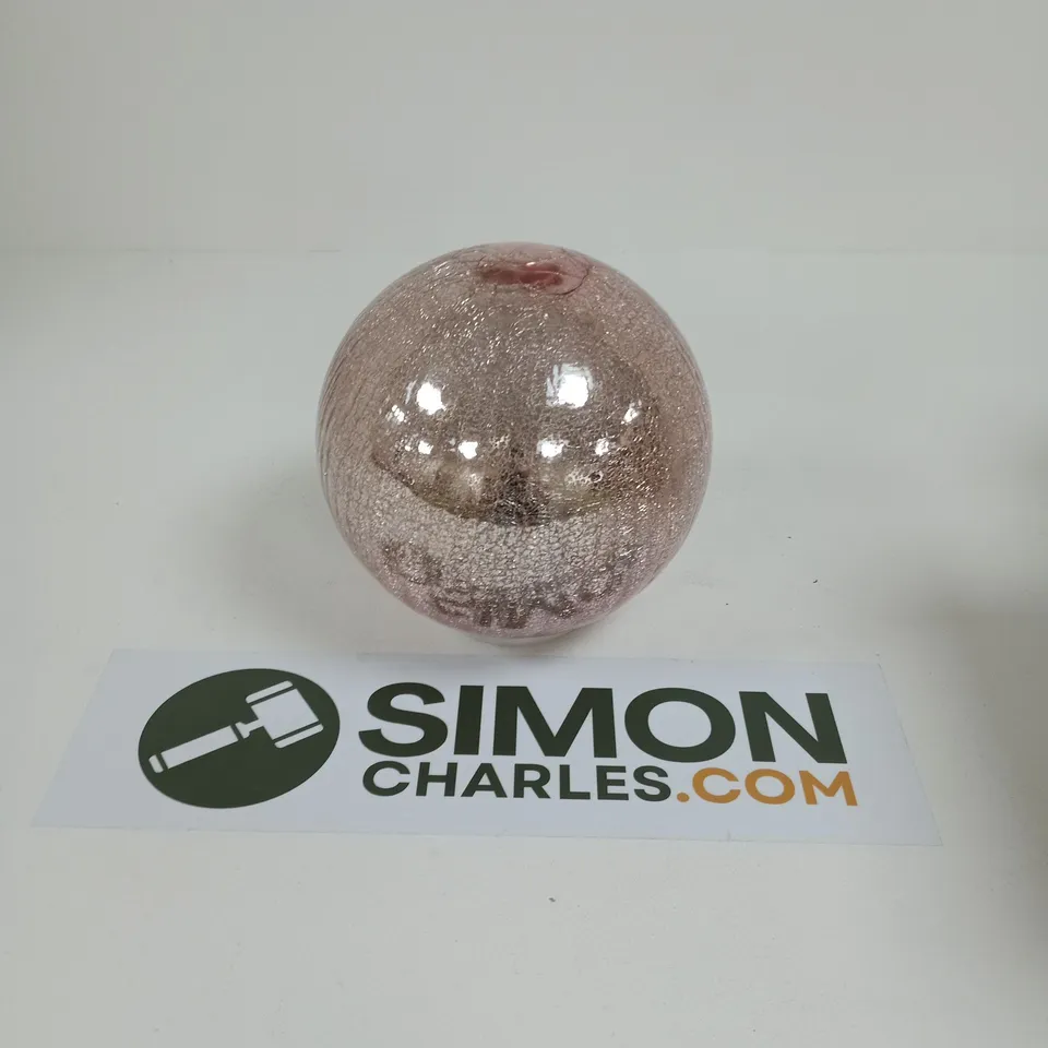 MR CHRISTMAS DECORATIVE SPHERE LIGHT IN PINK