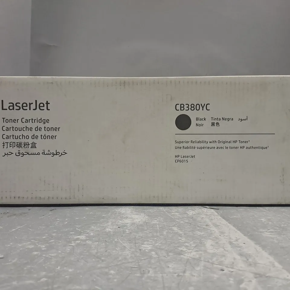 BOXED HP C380YC LASERJET TONER CARTRIDGE - BLACK