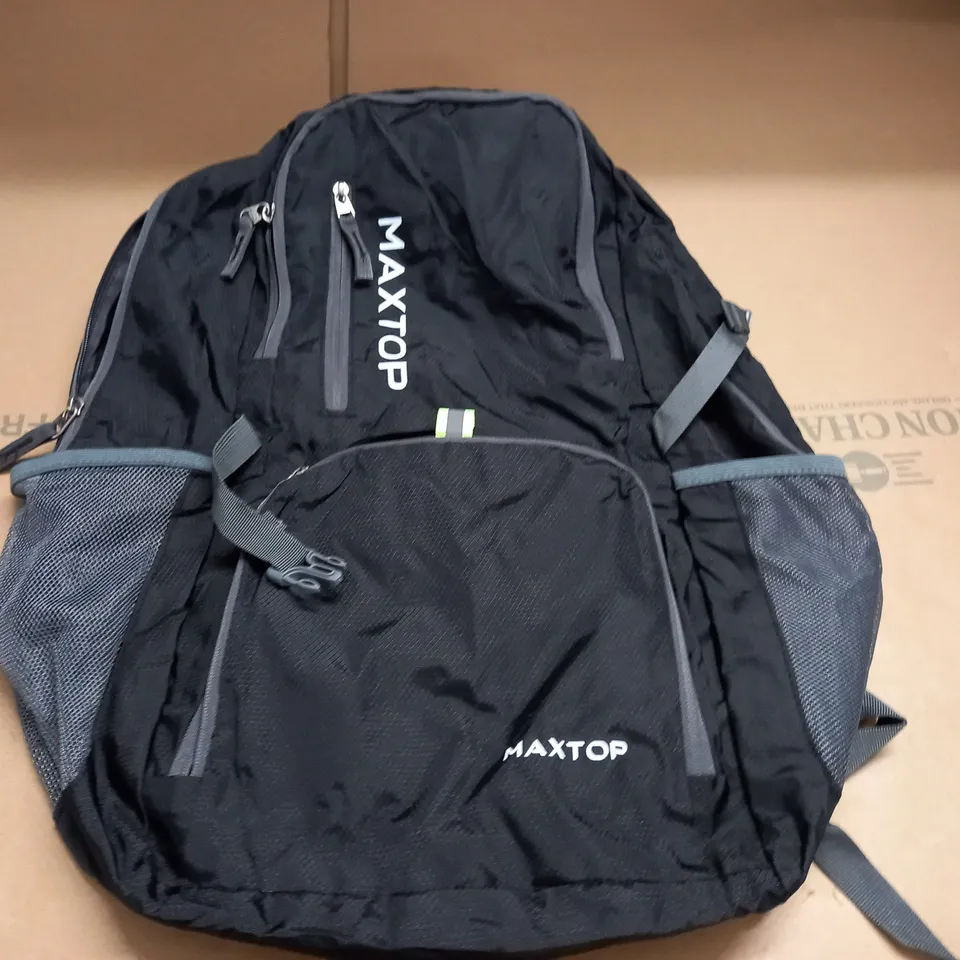 MAXTOP BLACK BACKPACK 