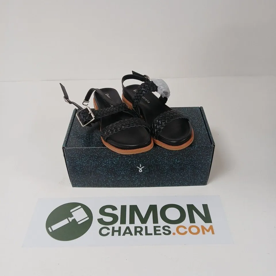 EMU AUSTRALIA HYAMS SANDALS – BLACK - UK 6