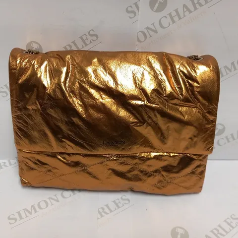 LANVIN PARIS SUGAR AND METALLIC BAG