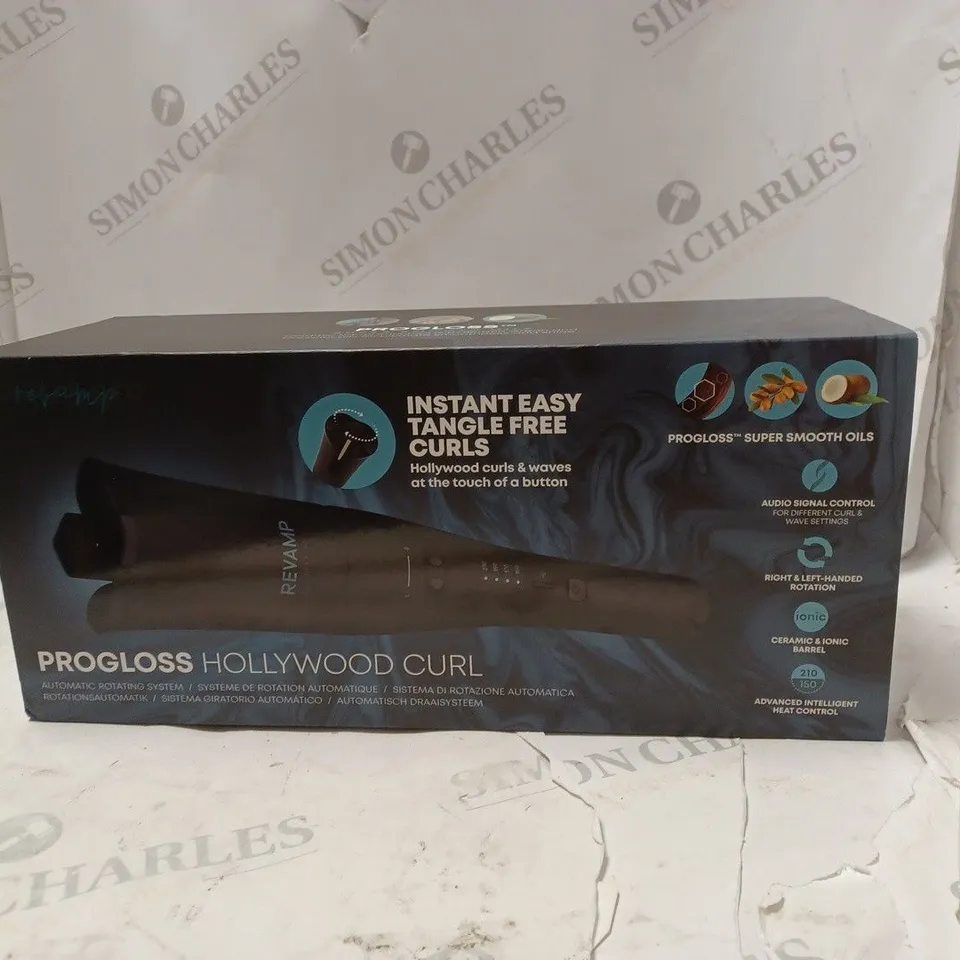 REVAMP PROGLOSS HOLLYWOOD CURL AUTOMATIC RRP £89.99
