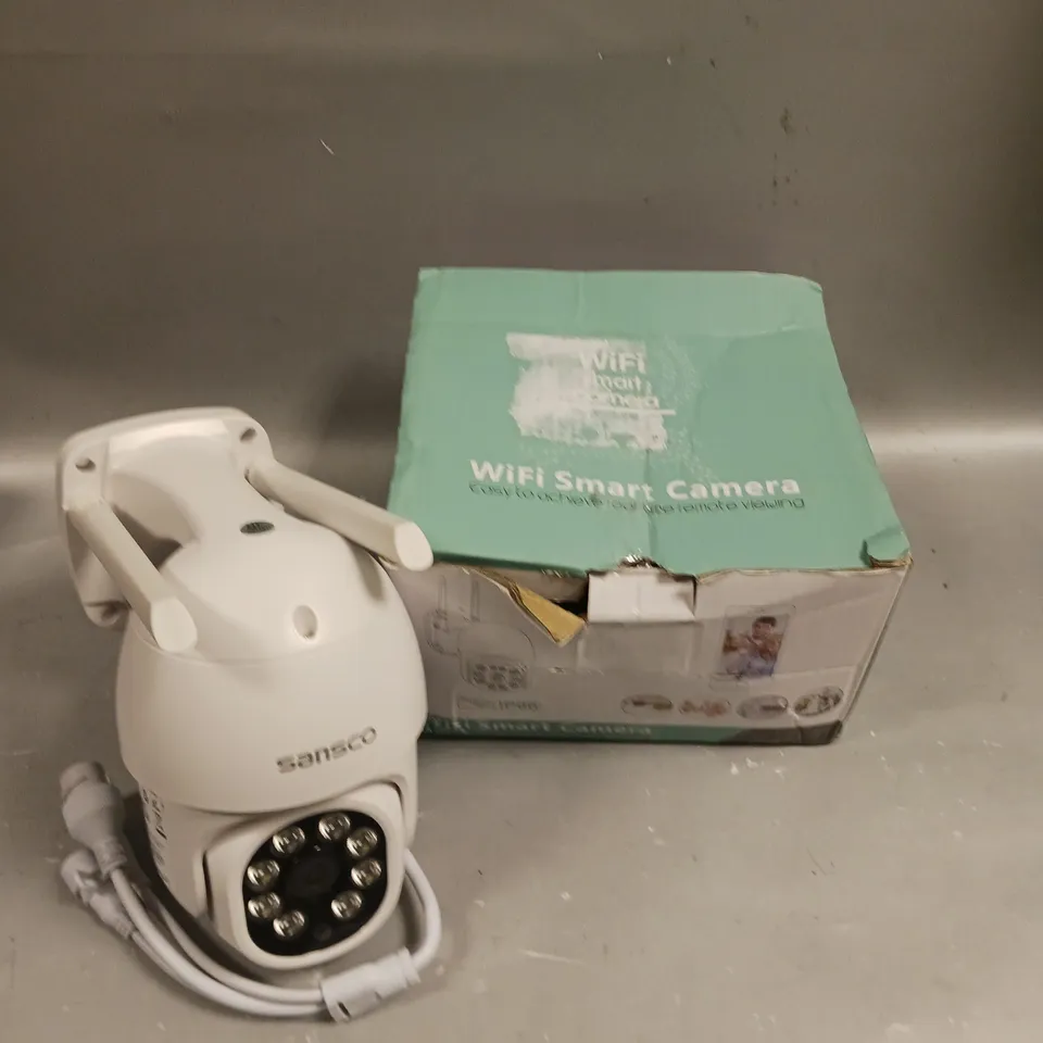 BOXED SANSCO CA02 WIFI SMART SECURITY CAMERA 