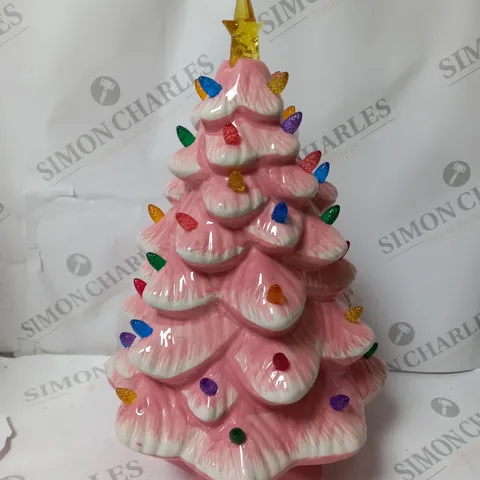 PINK CHRISTMAS LIGHTING ORDAINMENT