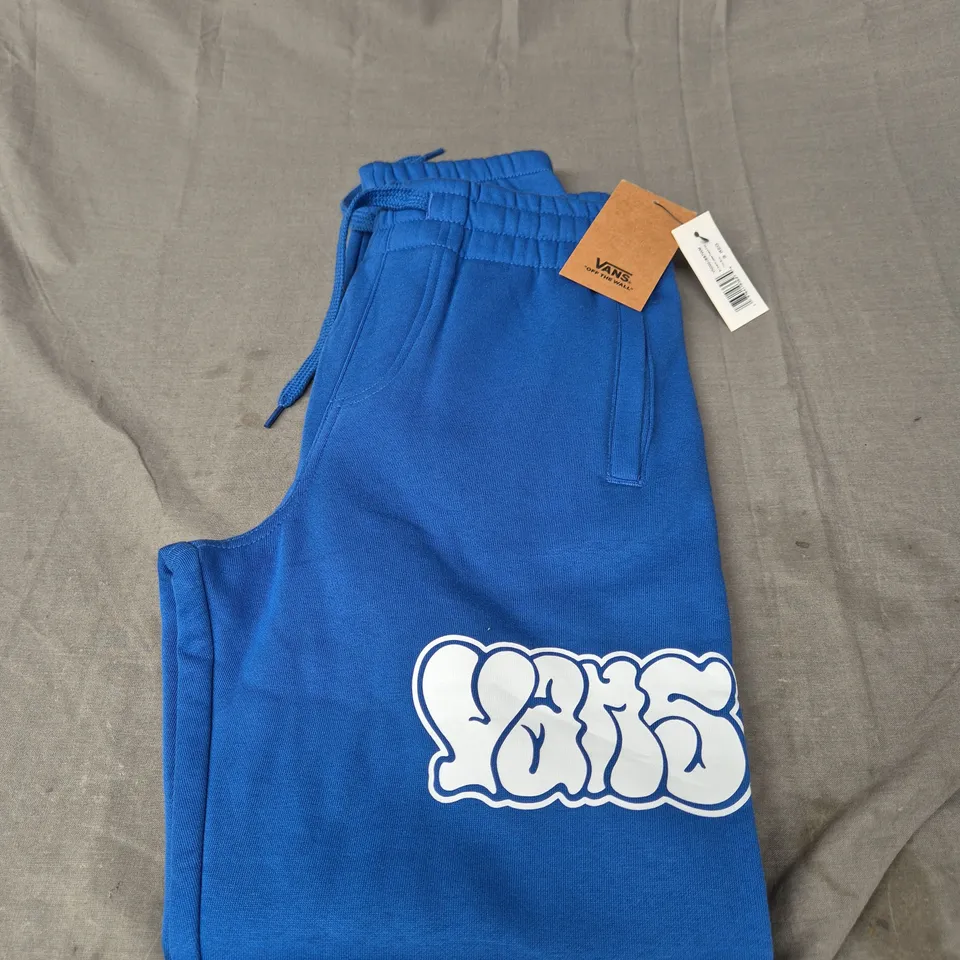 VANS LOOSE FIT FLEECE PANTS - SMALL