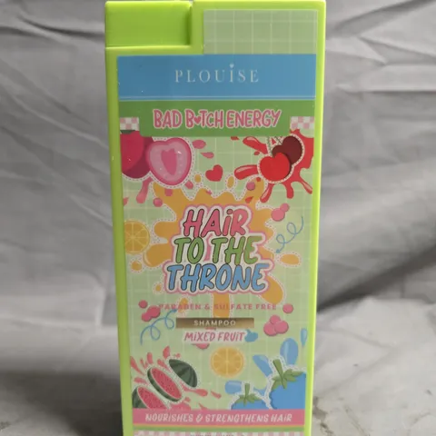 PLOUISE BAD BITCH ENERGY HAIR TO THE THRONE SHAMPOO – MIXED FRUIT