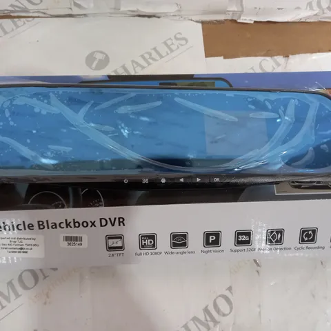 VEHICLE BLACKBOX DVR REAR VIEW MIRROR