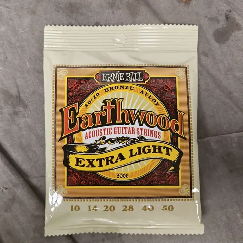 ERNIE BALL EARTHWOOD EXTRA LIGHT BRONZE ACOUSTIC GUITAR STRINGS