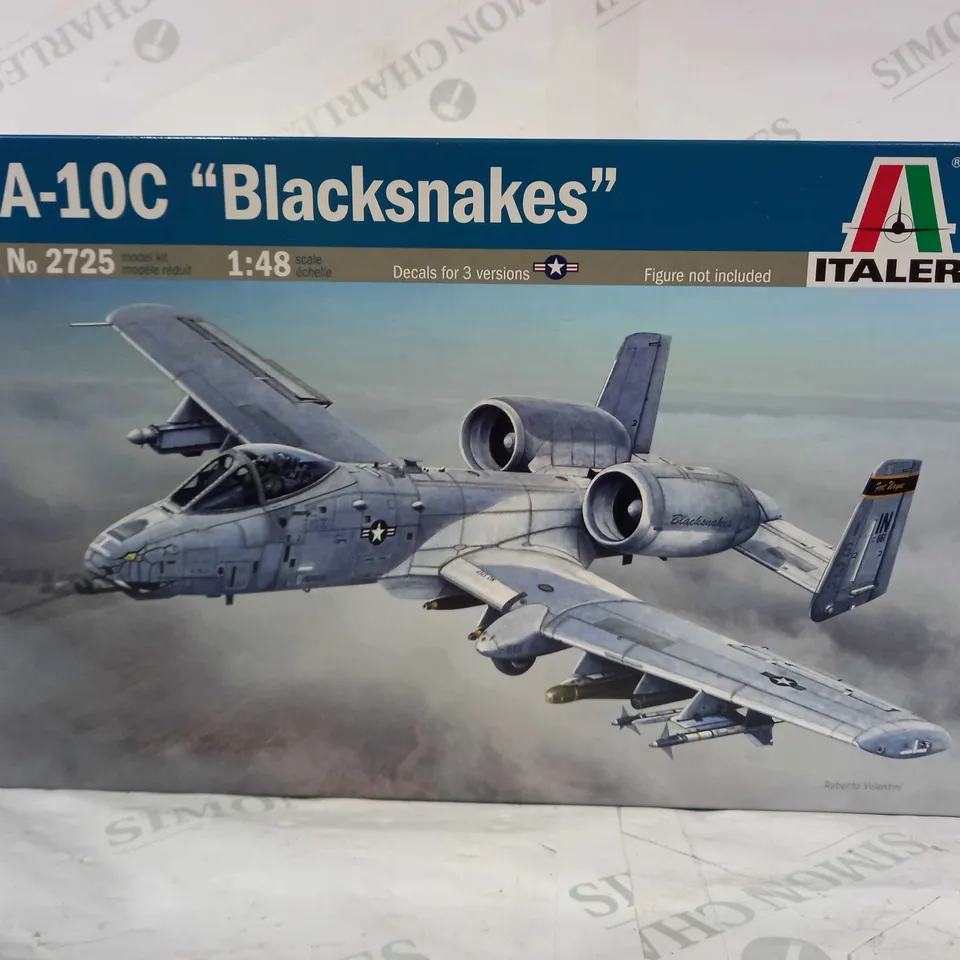 ITALERI 2725 A-10C BLACKSNAKES 1:48 SCALE MODEL KIT