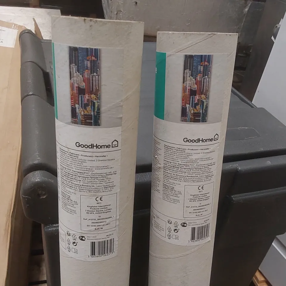 SET OF 2x AMMI CITYSCAPE ADHESIVE PANELS