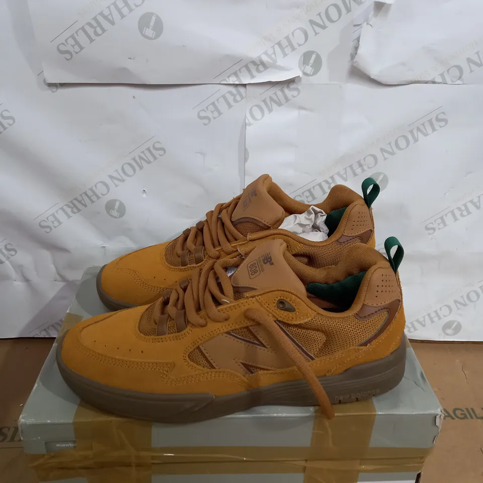 NEW BALANCE NUMERIC TIAGO 808 WHEAT BROWN TRAINERS SIZE 10.5