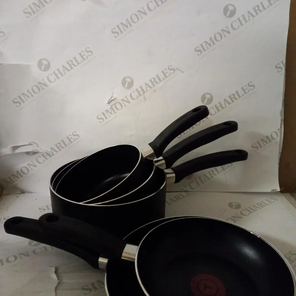 TEFAL ESSENTIAL COOKWARE SET