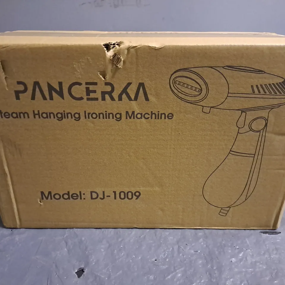 BOXED PANCERKA STEAM HANGING IRONING MACHINE