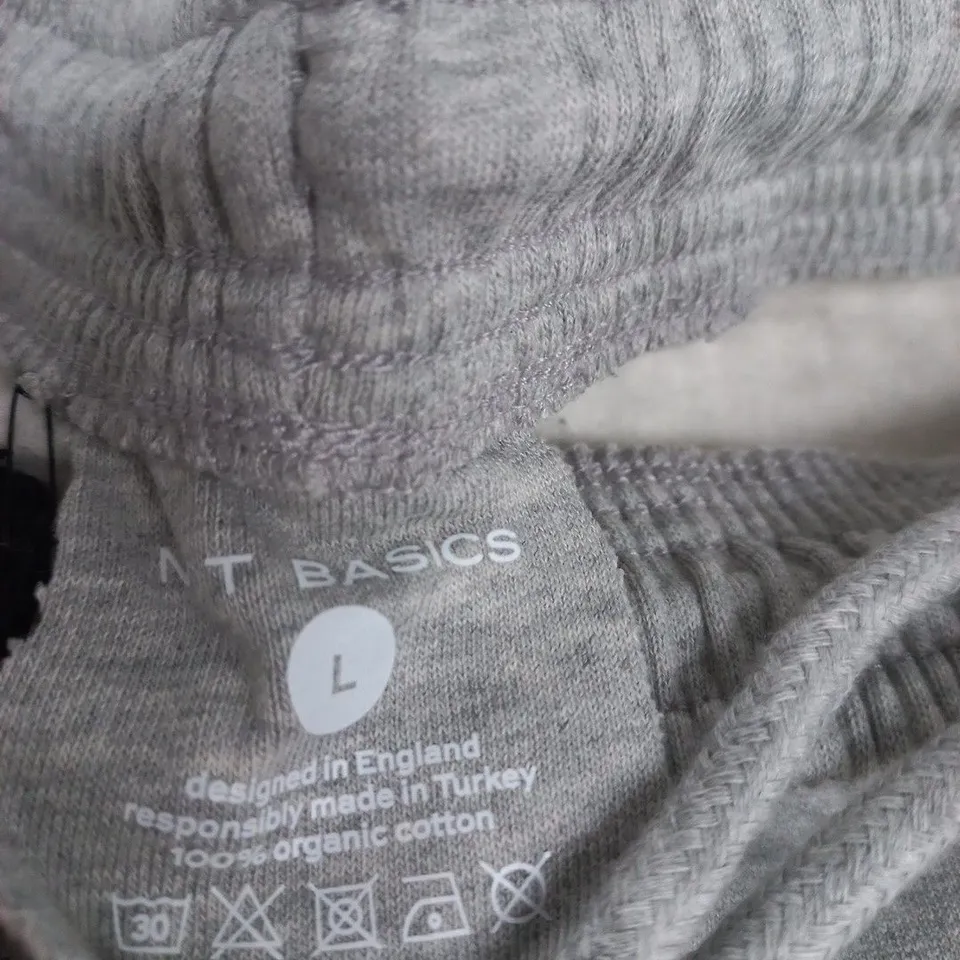NOT BASICS GREY JOGGERS LARGE