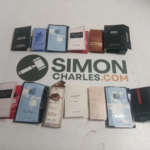 LARGE QUANTITY OF ASSORTED TESTER AND SAMPLE FRAGRANCES