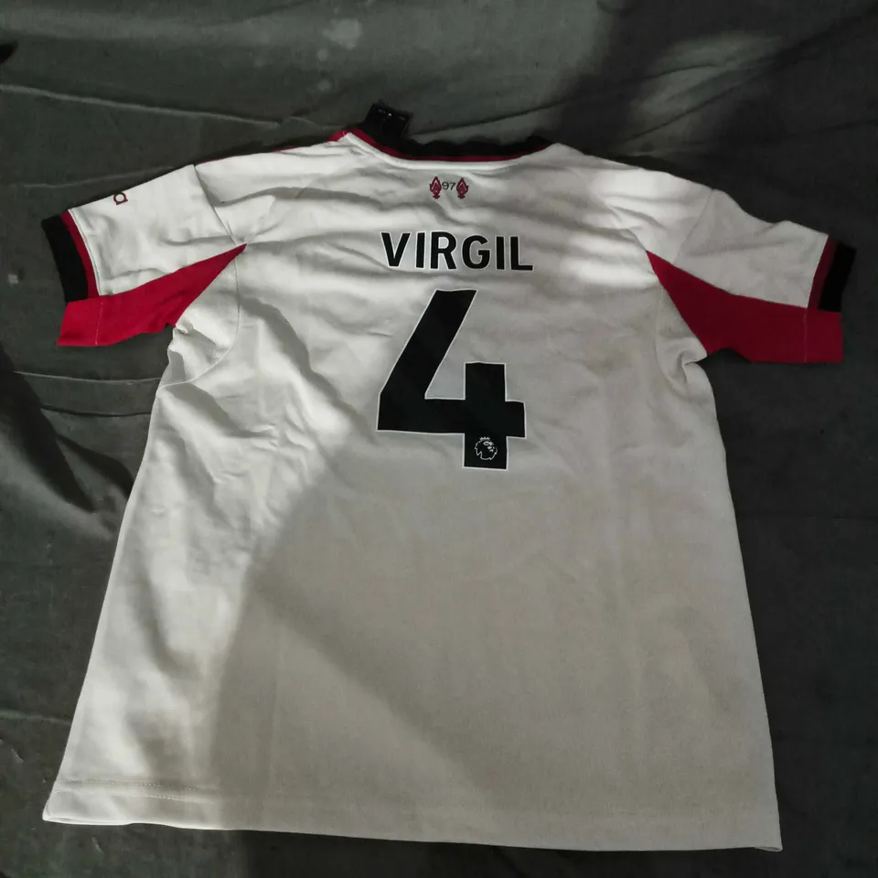 ADIDAS LIVERPOOL KIDS JERSEY AND SHORTS (#4 - VIRGIL) - UKL 28