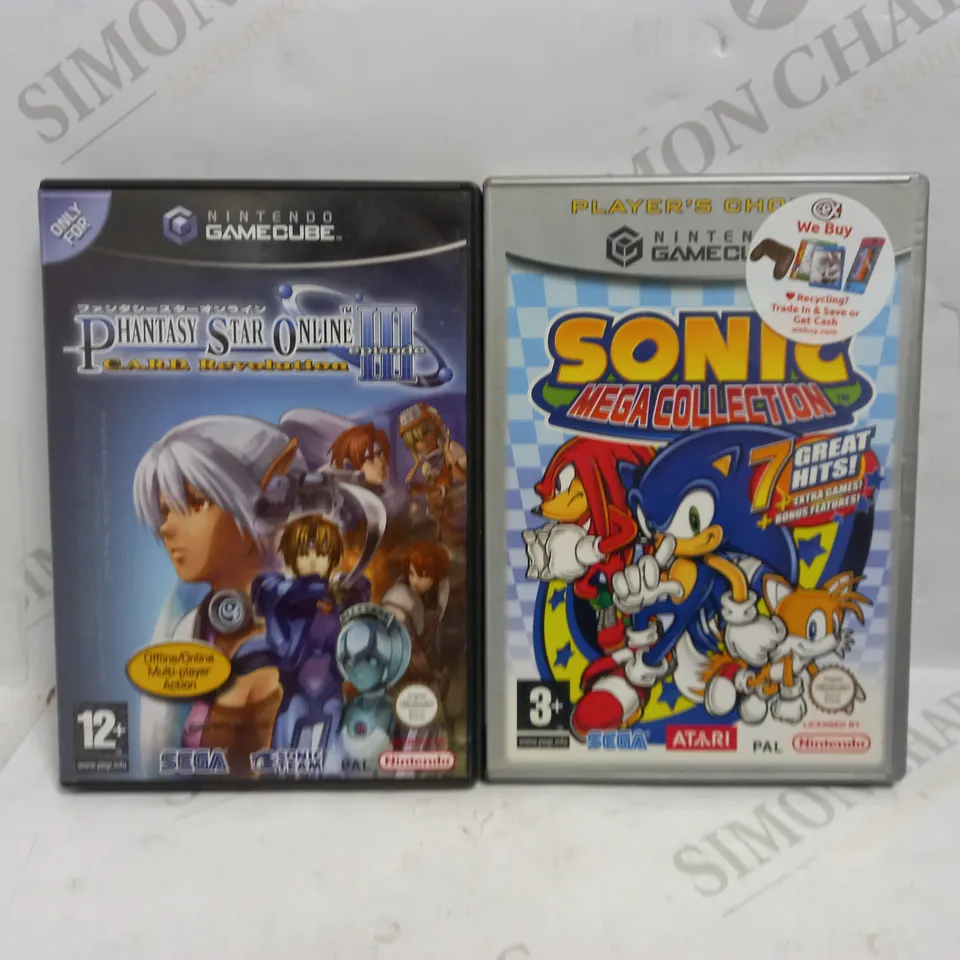 LOT OF 2 NINTENDO GAMECUBE GAMES