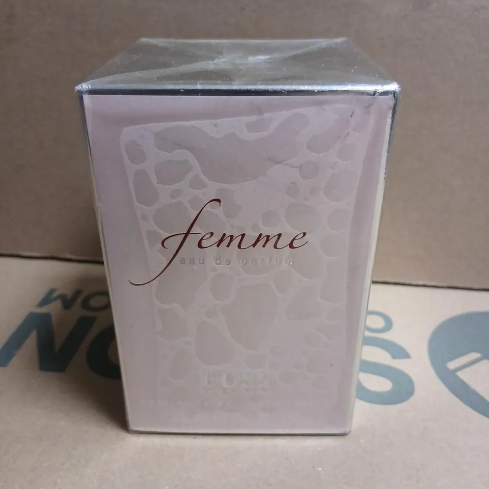 BOXED AND SEALED HUGO BOSS FEMME EAU DE PARFUM 75ML 