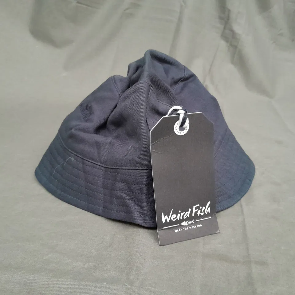 WEIRD FISH HALLIN WASHED REVERSIBLE BUCKET HAT 