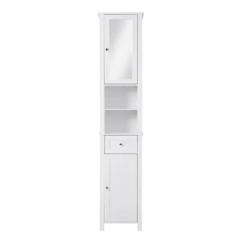 BOXED MILANO FREESTANDING LINEN CABINET - WHITE (1 BOX)