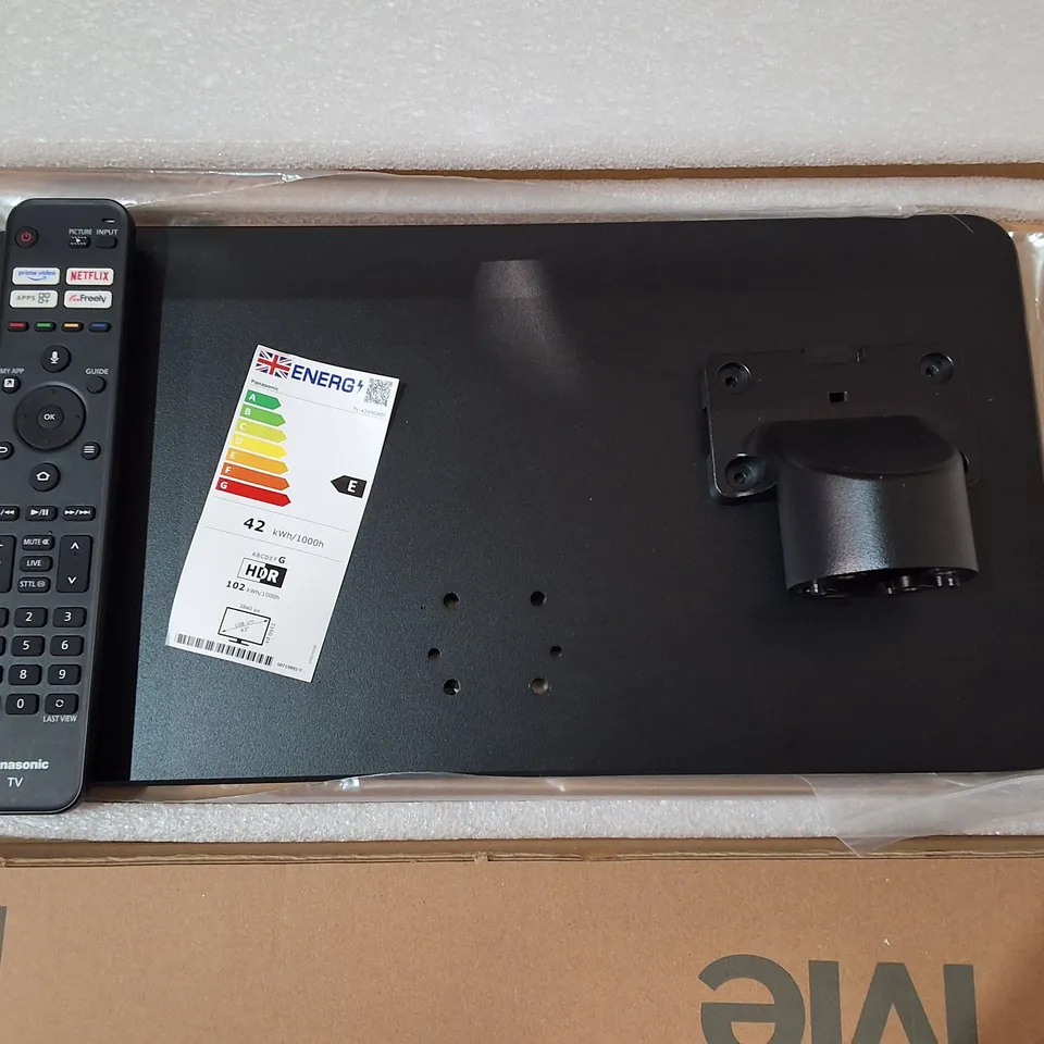 BOXED PANASONIC 43" 4K LED TV WITH FIRE TV - TV-43W80AEY