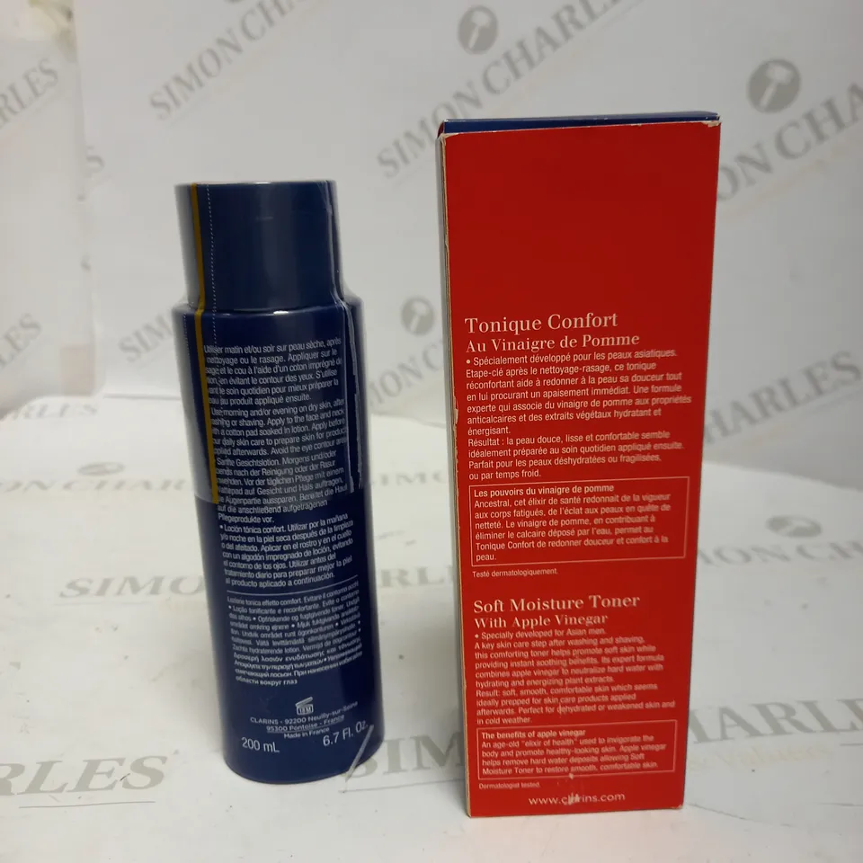 CLARINS MENS SOFT MOISTURE TONER