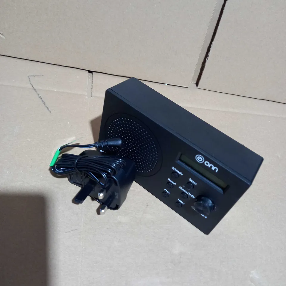 ONN DAB+/FM RADIO WITH BLUETOOTH