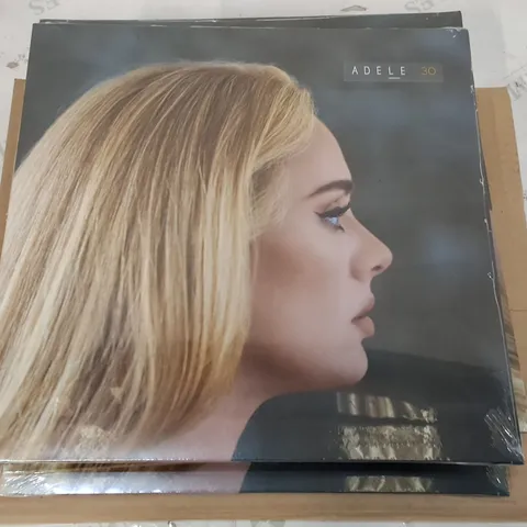 LOT OF 11 SEALED ADELE 30 VINYL ALBUMS