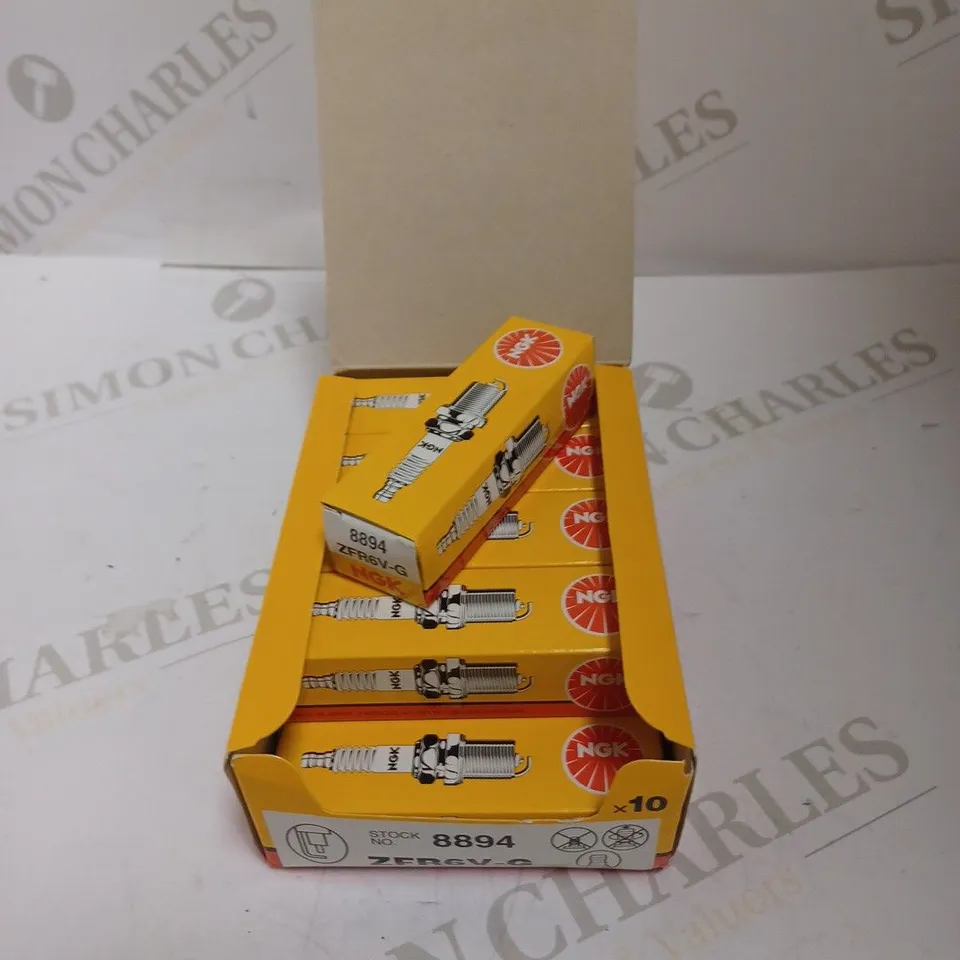 NGK ZFR6V-G SPARK PLUGS (10 PACK) 