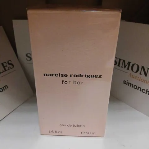 BOXED NARCISO RODRIGUEZ FOR HER EAU DE TOILETTE 50ML