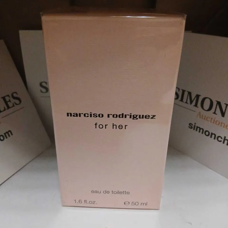 BOXED NARCISO RODRIGUEZ FOR HER EAU DE TOILETTE 50ML