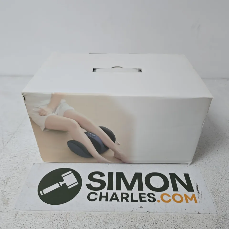 BOXED MULTIFUNCTION LEG MASSAGER IN BLACK