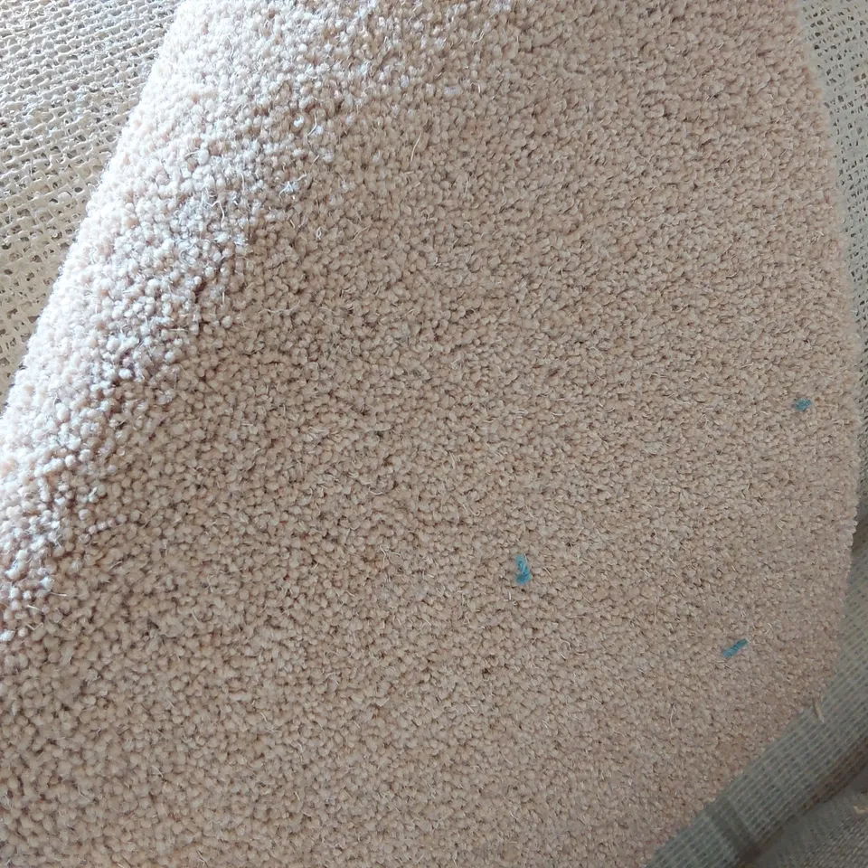 ROLL OF QUALITY BARBOURNE BUTTERMILK CARPET, APPROXIMATELY  6.60m x 4m