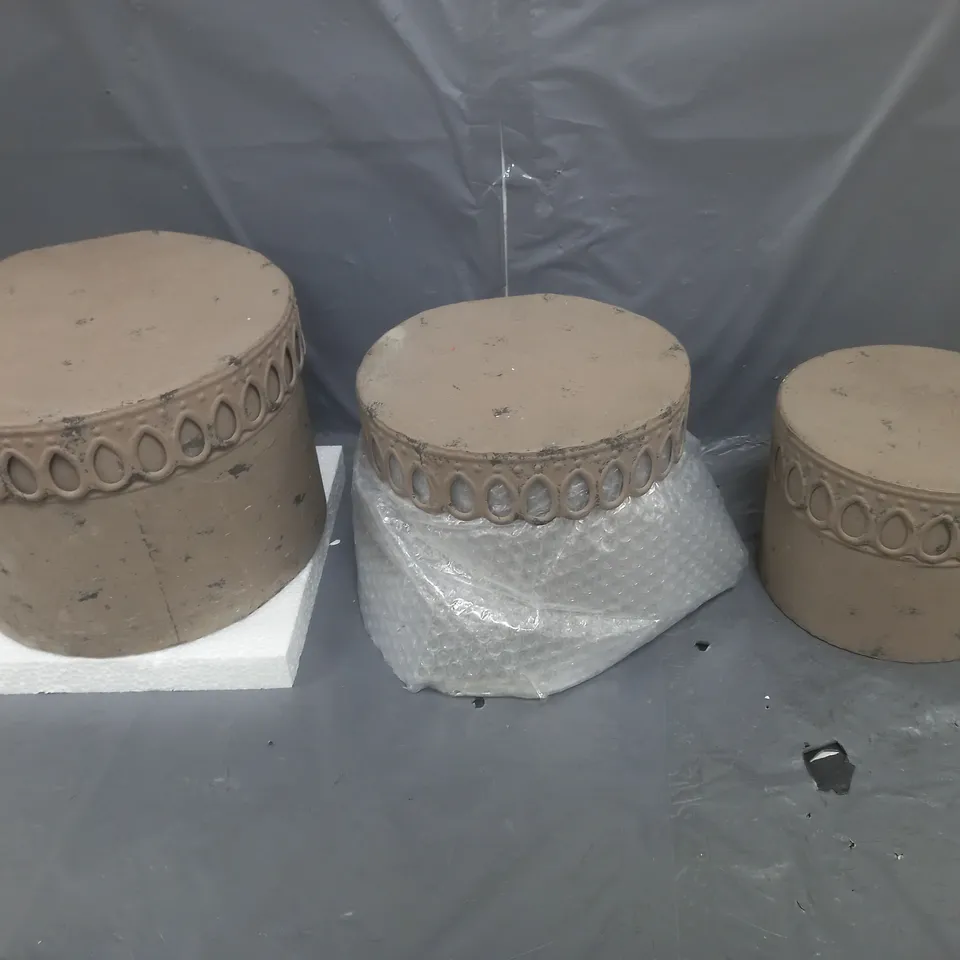 3X TIN STORAGE HOLDERS 