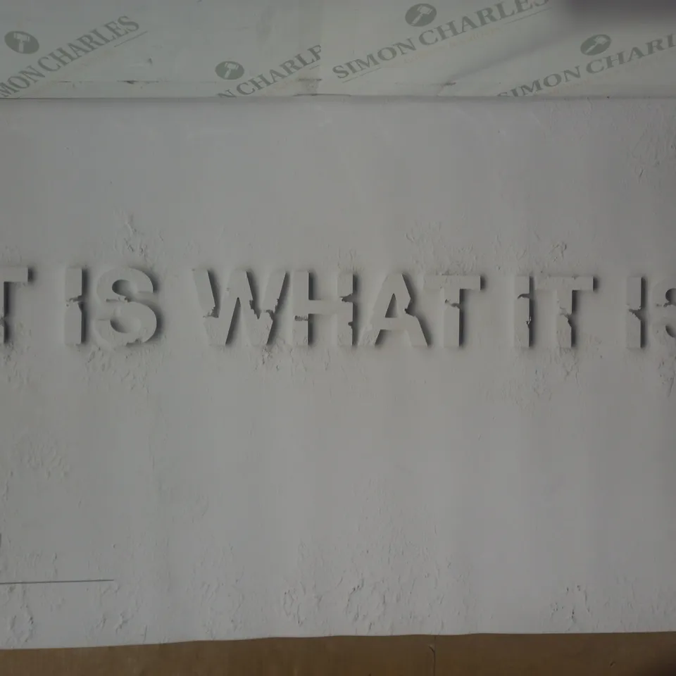 DAVO HOWARTH SIGNED LIMITED EDITION "IT IS WHAT IT IS" ART PRINT (2/100)