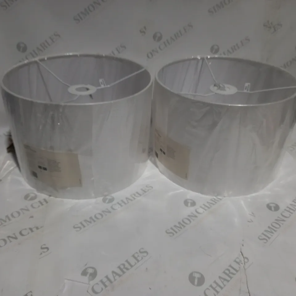 2 * LINEN 30CM SHADES