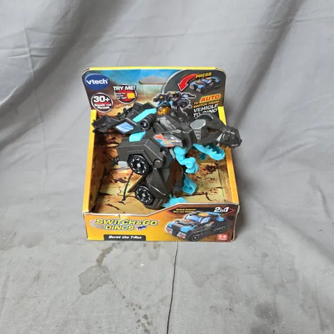VTECH SWITCH & GO DINOS – BURST THE T-REX 2-IN-1 TOY (BOXED)