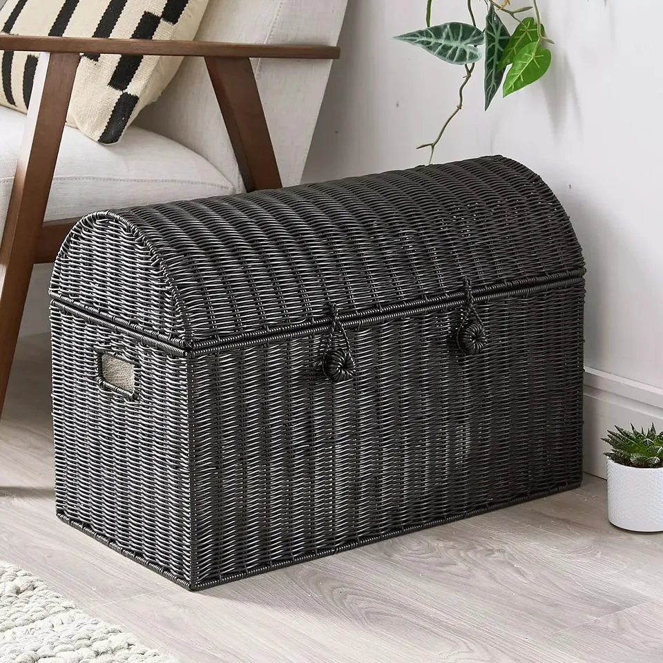 RATTAN STORAGE CHEST