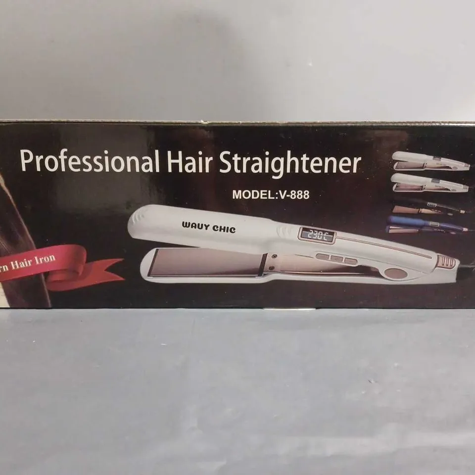 BOXED WAUT CHIC PROFESSIONAL HAIR STRAIGHTENER