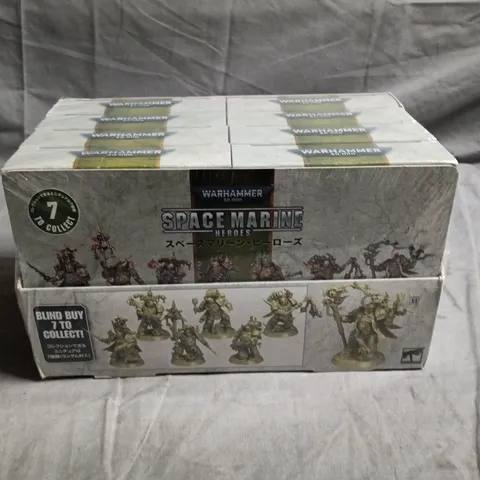 SEALED WARHAMMER 40,000 HEROES 8-PACK FIGURINE SET